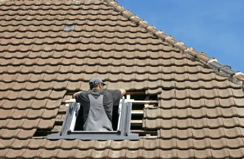 Pose de velux à Vay